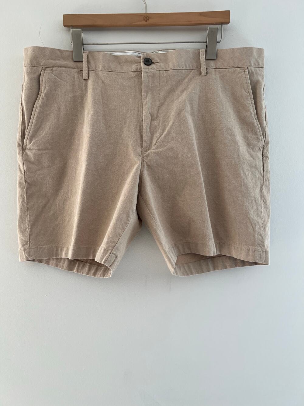 GOODTHREADS Cotton Casual Golf Shorts Khaki Chinos Size 40 SG